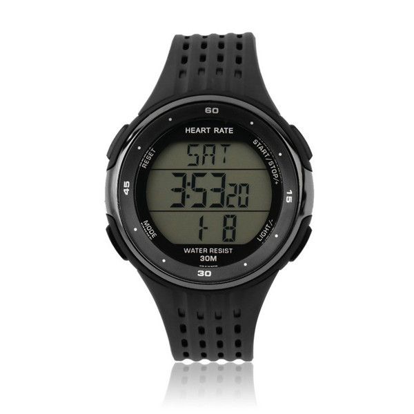 multi-functional pedometer heart rate monitor watch outdoor sports watches wireless chest strap watches watch + chest belt set, Slivery;brown
multi-functional pedometer heart rate monitor watch outdoor sports watches wireless chest strap watches watch + chest belt set, Slivery;brown