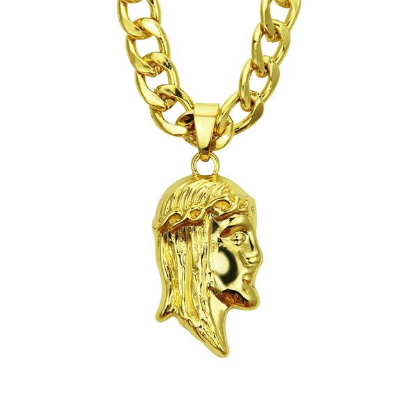 1pcs head pendant necklace men's hip hop crystal jewelry chain necklace punk rock exaggerated jewelry gift, yj10-534, Silver
1pcs head pendant necklace men's hip hop crystal jewelry chain necklace punk rock exaggerated jewelry gift, yj10-534, Silver