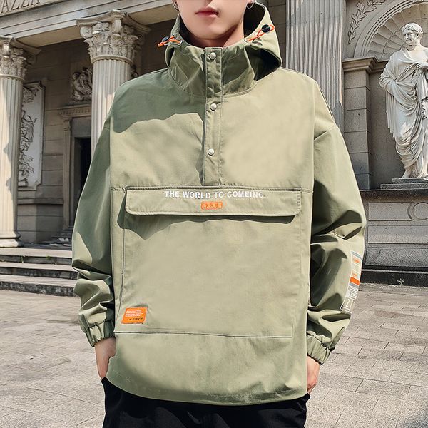 men's jackets spring fashion hip hop hooded patchwork mens jacket coat male hoodies coats 2021 men streetwear hoody bomber m-4xl, Black;brown
men's jackets spring fashion hip hop hooded patchwork mens jacket coat male hoodies coats 2021 men streetwear hoody bomber m-4xl, Black;brown