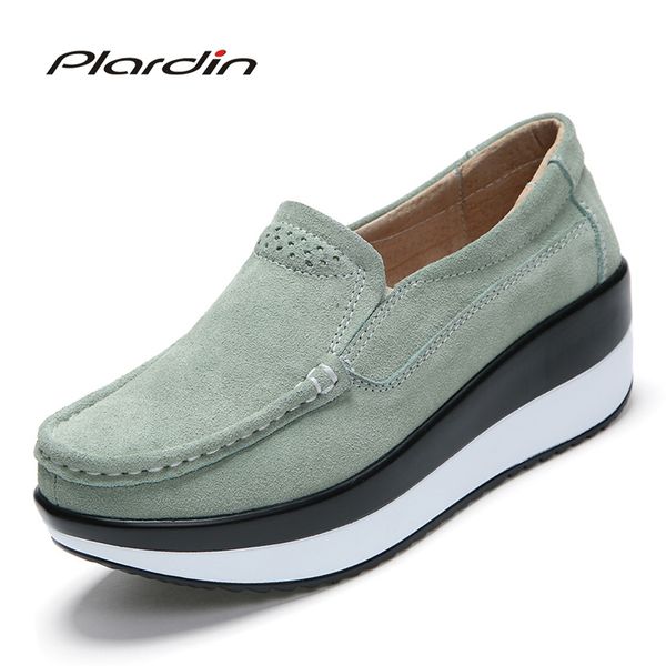 plardin new women's shoes flats on the platform of slip on shoes ladies suede comfortable casual sewing woman light, Black
plardin new women's shoes flats on the platform of slip on shoes ladies suede comfortable casual sewing woman light, Black