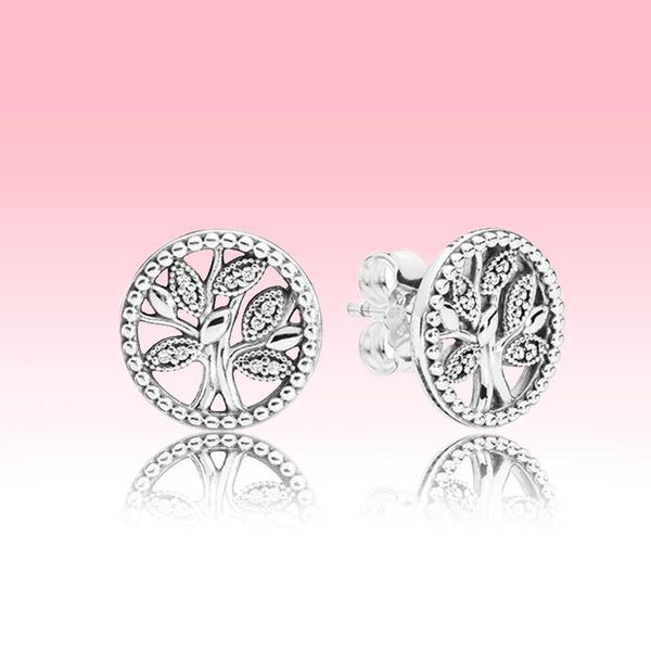 new sparkling family tree stud earrings fashion women gift jewelry with original box for pandora 925 silver earring sets, Golden;silver
new sparkling family tree stud earrings fashion women gift jewelry with original box for pandora 925 silver earring sets, Golden;silver