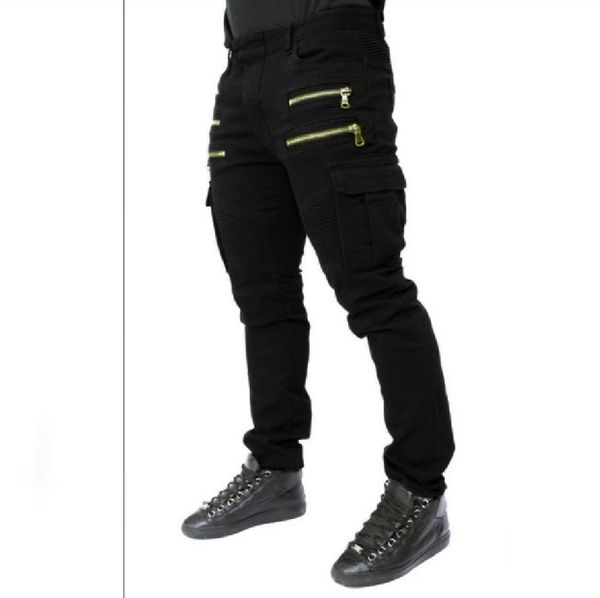 men 100% cotton slim stretch jeans male full length zipper elasticity cowboy jeans fashion army green denim trousers, Blue
men 100% cotton slim stretch jeans male full length zipper elasticity cowboy jeans fashion army green denim trousers, Blue
