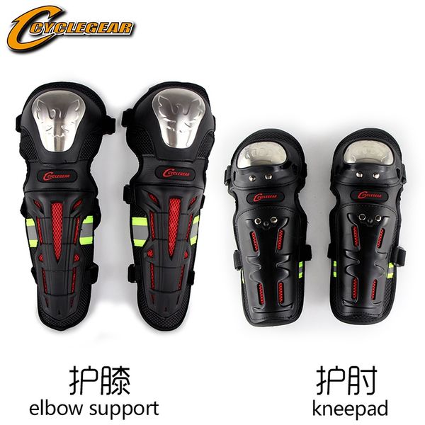 cyclegear cg-k18h18 stainless steel motorbike riding knee &elbow pads off road safety protective gear
cyclegear cg-k18h18 stainless steel motorbike riding knee &elbow pads off road safety protective gear