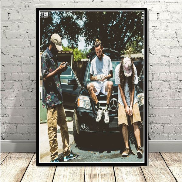 poster prints new $uicideboy$ hip hop music rapper singer star canvas oil painting art wall pictures for living room home decor
poster prints new $uicideboy$ hip hop music rapper singer star canvas oil painting art wall pictures for living room home decor