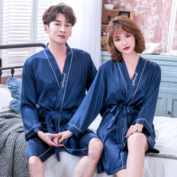 solid colour kimono bathrobe gown mini nighty lovers 2pcs twinset bobe set waistband satin sleepwear home dressing clothing, Black;brown
solid colour kimono bathrobe gown mini nighty lovers 2pcs twinset bobe set waistband satin sleepwear home dressing clothing, Black;brown