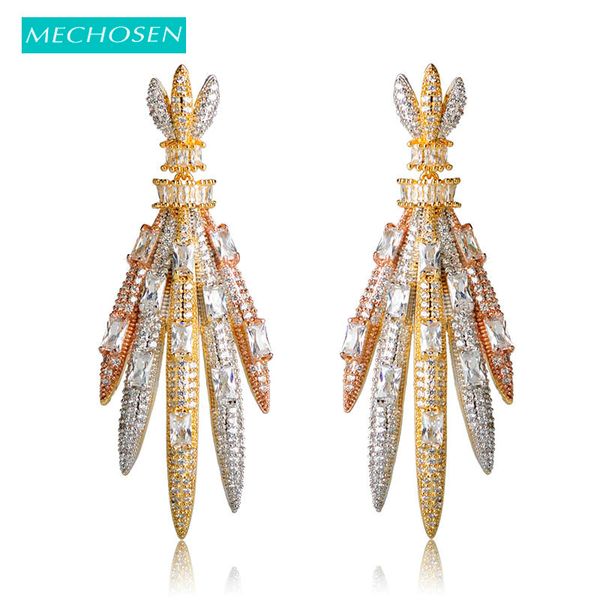 mechosen mirco paved cubic zirconia shape drop earrings for women wedding jewelry mix color nigeria brincos costume jewelry, Silver
mechosen mirco paved cubic zirconia shape drop earrings for women wedding jewelry mix color nigeria brincos costume jewelry, Silver