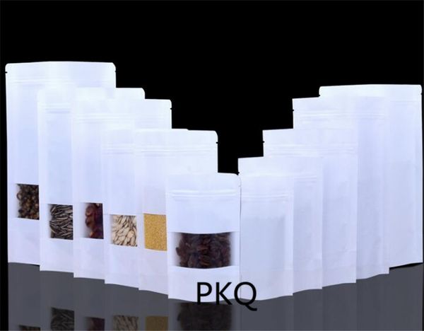 15x22cm high барьер kraft paper zipper кофе сумка, почтовый замок подарков cookie выпечка упаковка мешки бумажные, белые оконные пакеты
15x22cm high барьер kraft paper zipper кофе сумка, почтовый замок подарков cookie выпечка упаковка мешки бумажные, белые оконные пакеты