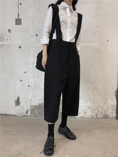 2020 весной и осенью новая молодежь популярная solid color сыпучие bib pants вскользь wild ниша quarter pants black s-l, Black;white
2020 весной и осенью новая молодежь популярная solid color сыпучие bib pants вскользь wild ниша quarter pants black s-l, Black;white