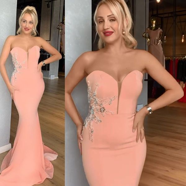 elegant mermaid prom dresses modest strapless evening dress party pageant gowns special occasion dress dubai plus size robes de soire, Black;red
elegant mermaid prom dresses modest strapless evening dress party pageant gowns special occasion dress dubai plus size robes de soire, Black;red