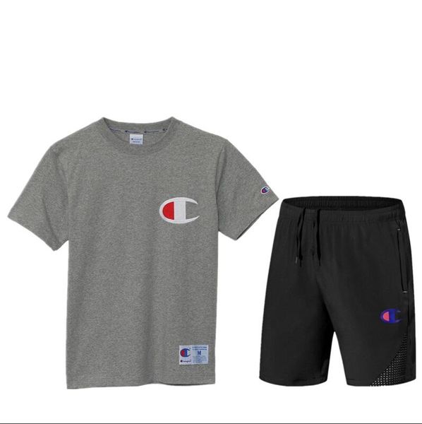 summer brand tracksuits for mens sportswear with letters fashion short sleeve pullover casual jogger pants suit o-neck clothing 3 colors, Gray
summer brand tracksuits for mens sportswear with letters fashion short sleeve pullover casual jogger pants suit o-neck clothing 3 colors, Gray