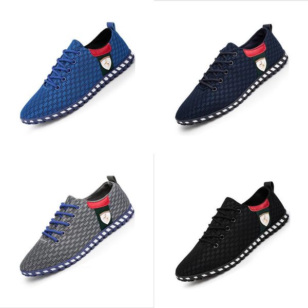 men casual shoes new arrival breathable mesh flats shoes men loafers slip on mens driving shoes trainers, Black
men casual shoes new arrival breathable mesh flats shoes men loafers slip on mens driving shoes trainers, Black