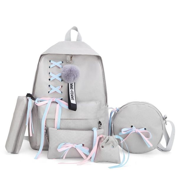 2020 girl school bag for teenage solid backpack college schoolbag women student bag black lace bow bundle backpack
2020 girl school bag for teenage solid backpack college schoolbag women student bag black lace bow bundle backpack