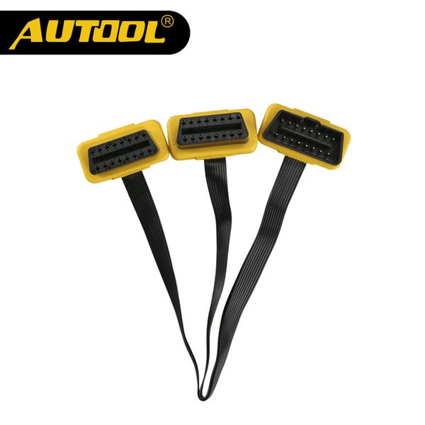 autool universal 1 to 2 16pin obd2 cable connector obdii 16pin male to female splitter extension flat cable
autool universal 1 to 2 16pin obd2 cable connector obdii 16pin male to female splitter extension flat cable