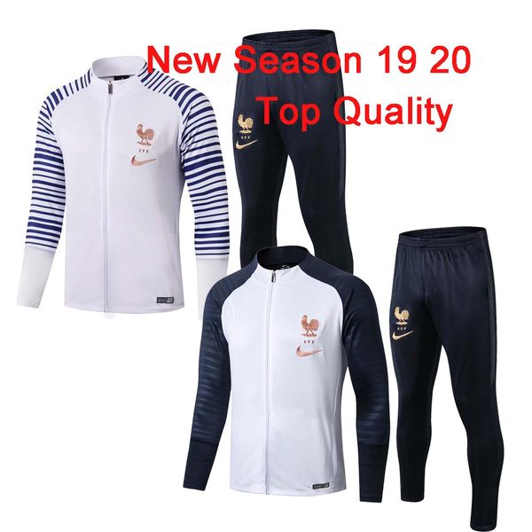 2019 2020 2 stars france survetement jacket griezmann training suit soccer jersey tracksuits mbappe tracksuit football jacket tracksuit, Black;brown
2019 2020 2 stars france survetement jacket griezmann training suit soccer jersey tracksuits mbappe tracksuit football jacket tracksuit, Black;brown