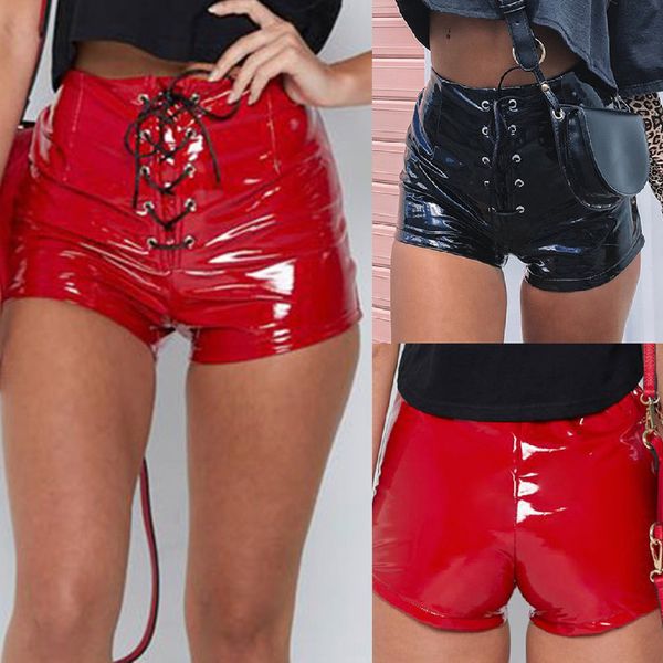 2019 shorts women feminino high-waisted leather pants fall shorts pants pantalones cortos mujer spodenki damskie, White;black
2019 shorts women feminino high-waisted leather pants fall shorts pants pantalones cortos mujer spodenki damskie, White;black