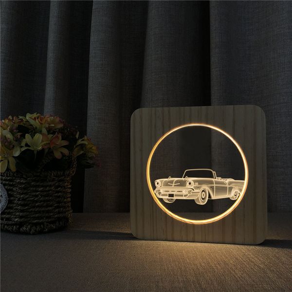 classical car 3d led arylic wooden night lamp table light switch control carving lamp for children's room decorate dropshipping
classical car 3d led arylic wooden night lamp table light switch control carving lamp for children's room decorate dropshipping