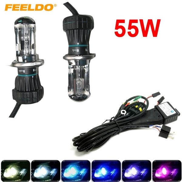 feeldo 55w car xenon headlight h4 9003 hi/lo bi-xenon hid repalcement bulbs & wire harness ac 12v #am2423
feeldo 55w car xenon headlight h4 9003 hi/lo bi-xenon hid repalcement bulbs & wire harness ac 12v #am2423