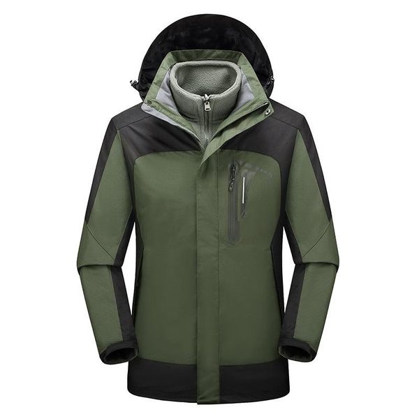 men thicken 3 in1 jacket winter fleece warm hooded windproof sport windbreaker coat outdoor hiking climbing coat two pieces, Blue;black
men thicken 3 in1 jacket winter fleece warm hooded windproof sport windbreaker coat outdoor hiking climbing coat two pieces, Blue;black