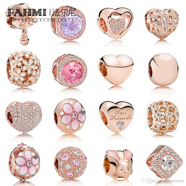 fahmi 100% 925 sterling silver charm rose gold beads cherry blossoms rabbit heart shaped temperament exquisite fashion ladies charm jewelry, Black
fahmi 100% 925 sterling silver charm rose gold beads cherry blossoms rabbit heart shaped temperament exquisite fashion ladies charm jewelry, Black
