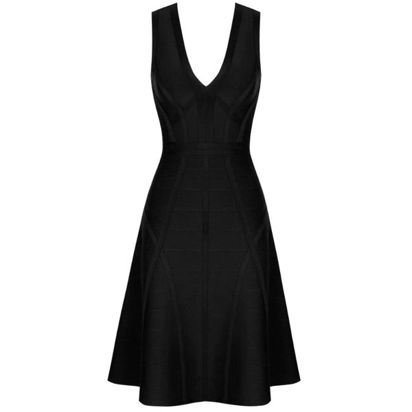 ocstrade 2020 v neck bandage dress elegant women mid black striped bandages dress bodycon celebrity evening party, Black;gray
ocstrade 2020 v neck bandage dress elegant women mid black striped bandages dress bodycon celebrity evening party, Black;gray