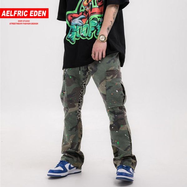 aelfric eden camouflage leopard stitching hip hop cargo pants men 2020 spring casual sweatpants trousers skateboard sportswear, Black
aelfric eden camouflage leopard stitching hip hop cargo pants men 2020 spring casual sweatpants trousers skateboard sportswear, Black