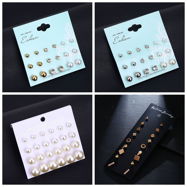 zovoli vintage crystal pearl stud earrings for women statement unique geometric studs earrings set earings fashion jewelry 2020, Golden;silver
zovoli vintage crystal pearl stud earrings for women statement unique geometric studs earrings set earings fashion jewelry 2020, Golden;silver
