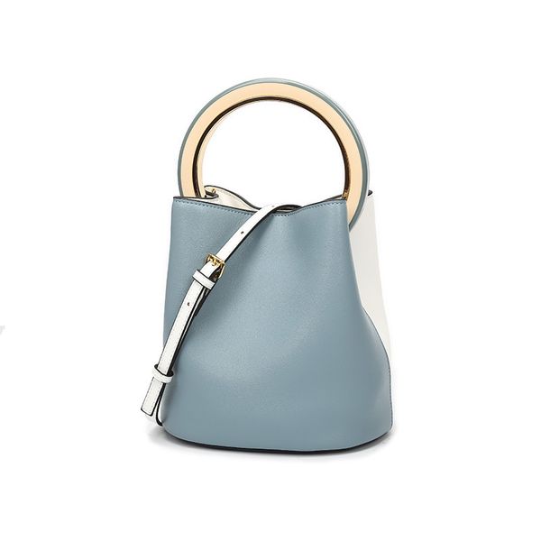 round bucket bag woman 2019 new leather woman bag hit color handbag with one shoulder oblique satchel
round bucket bag woman 2019 new leather woman bag hit color handbag with one shoulder oblique satchel