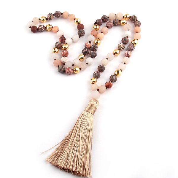 fashion natural stone leopard strpe knotted gold magnetic long tassel necklace free shipping, Silver
fashion natural stone leopard strpe knotted gold magnetic long tassel necklace free shipping, Silver