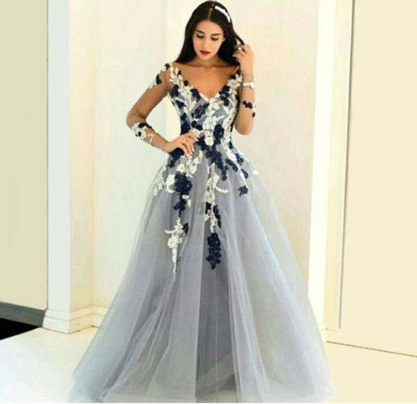 european style illusion long sleeve open back bandage evening dresses arabic v neck a line lace applique formal party gown, Black;red
european style illusion long sleeve open back bandage evening dresses arabic v neck a line lace applique formal party gown, Black;red