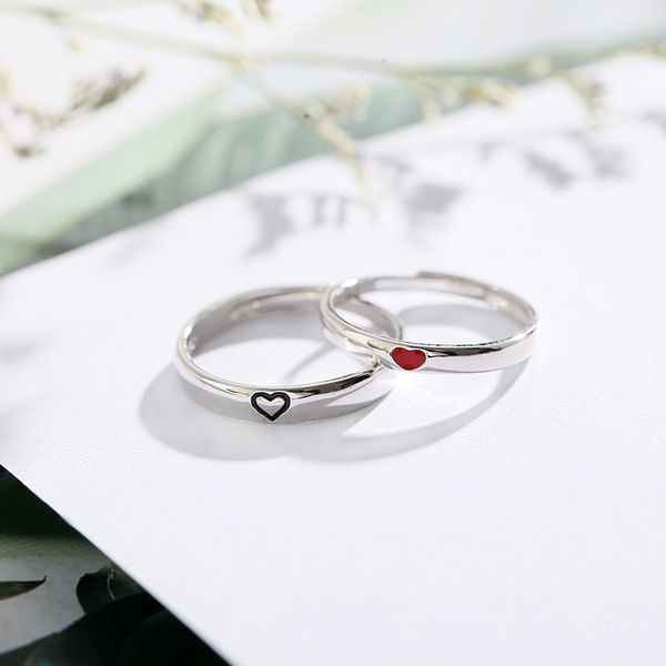 couple ring wedding ring 925 sterling silver adjustable men and women eternal love heart-shaped wedding lover gift, Slivery;golden
couple ring wedding ring 925 sterling silver adjustable men and women eternal love heart-shaped wedding lover gift, Slivery;golden