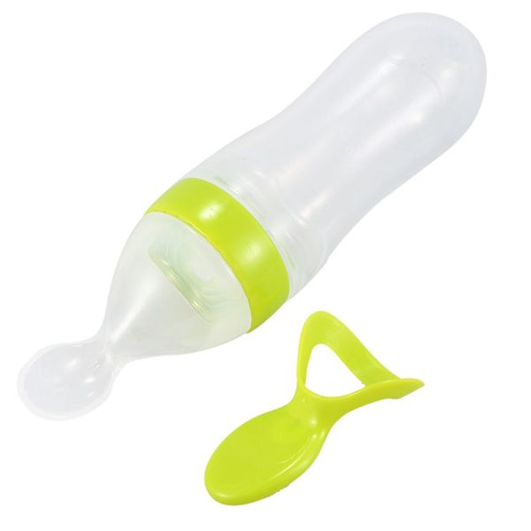 baby squeezing feeding bottle silicone training rice spoon infant cereal supplement feeder safe tableware tools(green)
baby squeezing feeding bottle silicone training rice spoon infant cereal supplement feeder safe tableware tools(green)