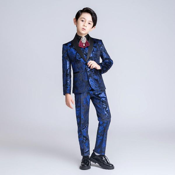 yuanlu 2019 boys suits velvet suits for wedding blue flower print blazer coat formal kids party toddler clothes, Black
yuanlu 2019 boys suits velvet suits for wedding blue flower print blazer coat formal kids party toddler clothes, Black