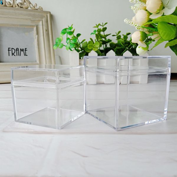 60pcs/lot 5cm square packing box clear plastic storage for diy art jewelry accessory beads stones crafts case container
60pcs/lot 5cm square packing box clear plastic storage for diy art jewelry accessory beads stones crafts case container