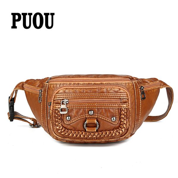 vintage belt bag for women crossbody bag brown pu leather ladies shoulder leisure women bags sac a main bolso mujer
vintage belt bag for women crossbody bag brown pu leather ladies shoulder leisure women bags sac a main bolso mujer