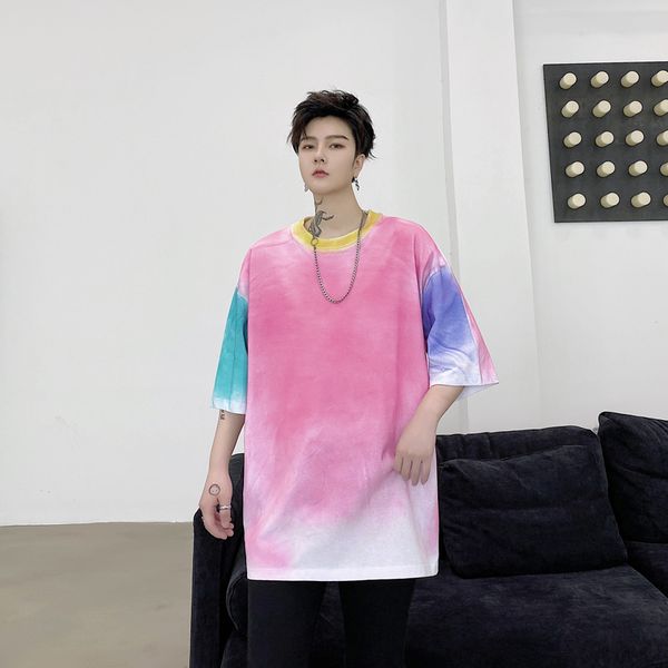 male colors short sleeve casual loose tees shirts male women summer streetwear hip hop t-shirt, White;black
male colors short sleeve casual loose tees shirts male women summer streetwear hip hop t-shirt, White;black