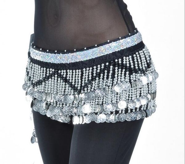 belly dance hip scarf 258 silver coins 150cm dangling coin belt profession velvet performance skirt hip wrap ing, Black;red
belly dance hip scarf 258 silver coins 150cm dangling coin belt profession velvet performance skirt hip wrap ing, Black;red