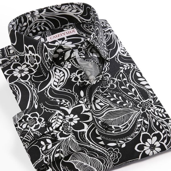 fashion new 97% cotton men's printed long sleeve shirt comfortable regular fit beach style floral male casual shirt, White;black
fashion new 97% cotton men's printed long sleeve shirt comfortable regular fit beach style floral male casual shirt, White;black