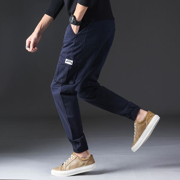men's pants sweatpants joggers trousers male fashion full length pant cool summer leisure multi-pocket spring overalls m-4xl, Black
men's pants sweatpants joggers trousers male fashion full length pant cool summer leisure multi-pocket spring overalls m-4xl, Black