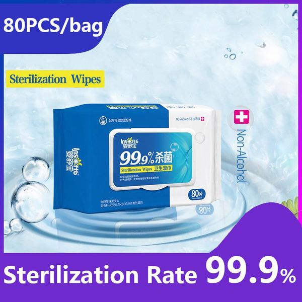 80pcs/box disinfection wipes antiseptic pads non-alcohol cleaning wet wipes swabs skin care sterilization first aid tissue box
80pcs/box disinfection wipes antiseptic pads non-alcohol cleaning wet wipes swabs skin care sterilization first aid tissue box