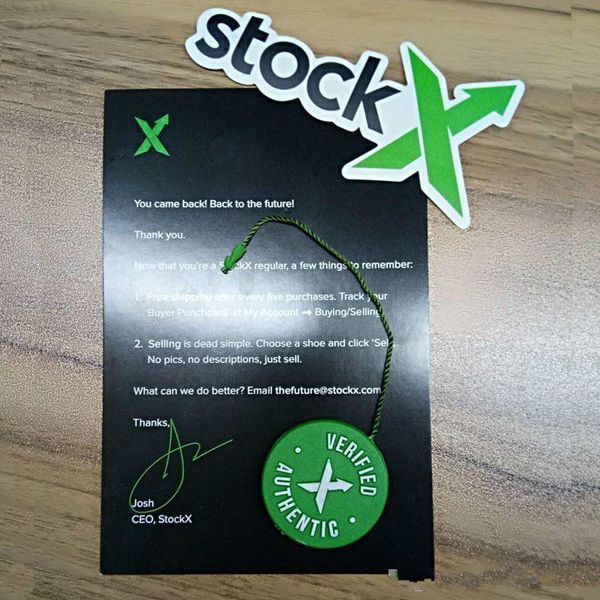 Stock X OG QR Code Sticker StockX Card зеленый круговой тег пластиковые проверенные подлинные пря
Stock X OG QR Code Sticker StockX Card зеленый круговой тег пластиковые проверенные подлинные пря