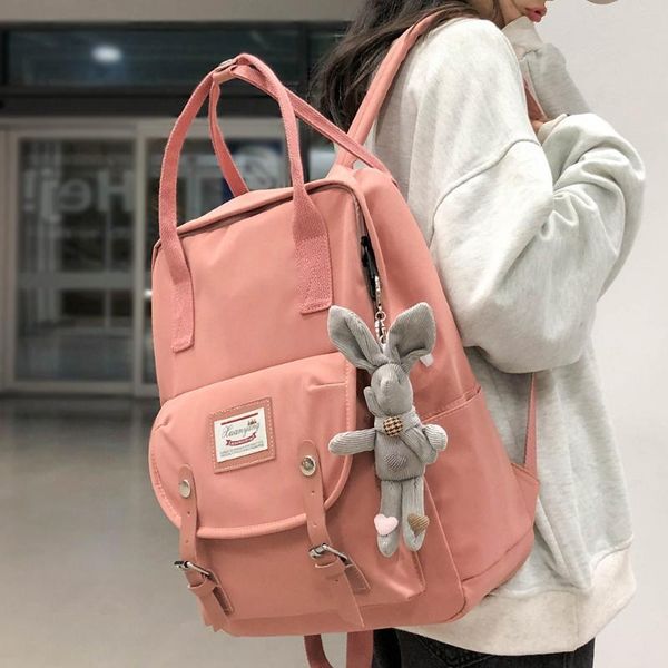 ladies cute handle backpack women college student school bag book kawaii oxford backpack girl doll fashion bag female trendy new
ladies cute handle backpack women college student school bag book kawaii oxford backpack girl doll fashion bag female trendy new