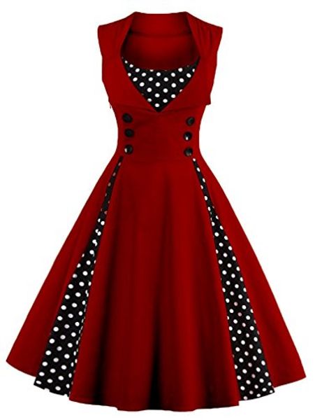 lealac women's fashion high waist christmas plus size vintage dress, Black;gray
lealac women's fashion high waist christmas plus size vintage dress, Black;gray
