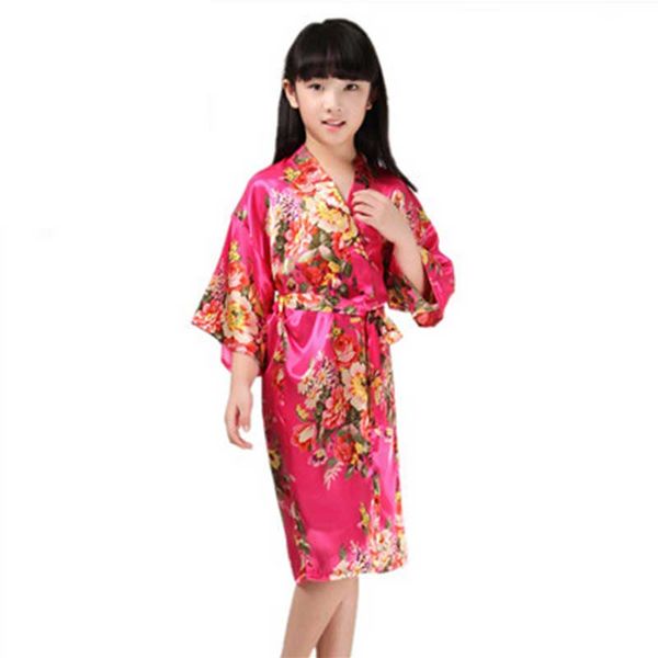 children's nightgown bathrobe flower girl thin section features large flower sweet lady silk print dressing gown, Blue;red
children's nightgown bathrobe flower girl thin section features large flower sweet lady silk print dressing gown, Blue;red