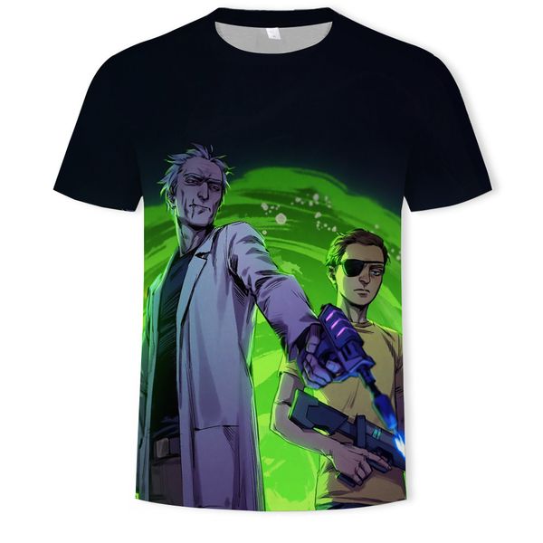 mens designer creative short-sleeved male rick morty 3dprinted short-sleeved t-shirt casual, White;black
mens designer creative short-sleeved male rick morty 3dprinted short-sleeved t-shirt casual, White;black