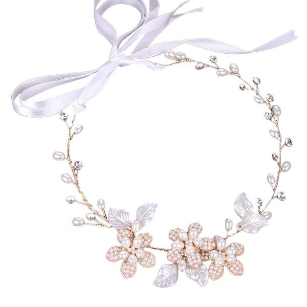 hand-knitted headdress bridal tiara engagement wedding girls flower ribbon styling headband hair accessories artificial, Golden;white
hand-knitted headdress bridal tiara engagement wedding girls flower ribbon styling headband hair accessories artificial, Golden;white