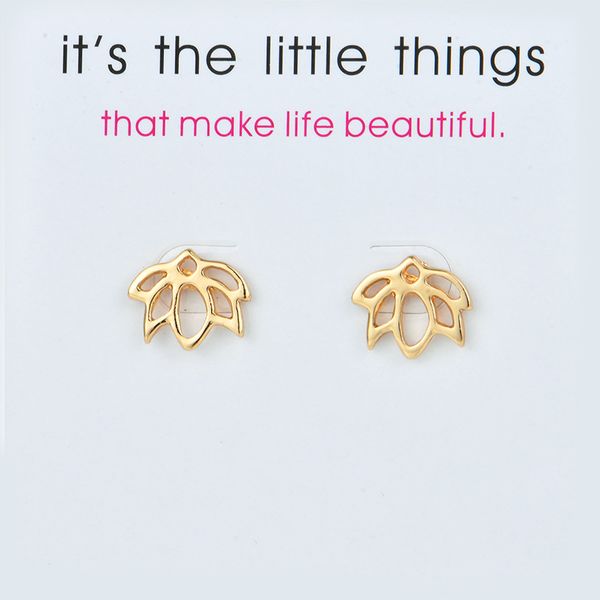 flower lotus earrings alloy exquisite gold silver colors stud earrings women's elegant charming card jewelry gifts for girls, Golden;silver
flower lotus earrings alloy exquisite gold silver colors stud earrings women's elegant charming card jewelry gifts for girls, Golden;silver