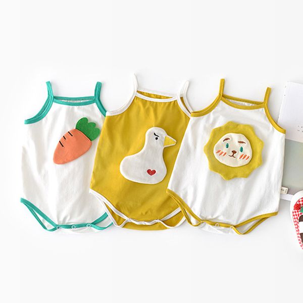 summer baby boy girl cotton sleeveless jumpsuit summer pajamas vegetable animal outfits an88, White;black
summer baby boy girl cotton sleeveless jumpsuit summer pajamas vegetable animal outfits an88, White;black