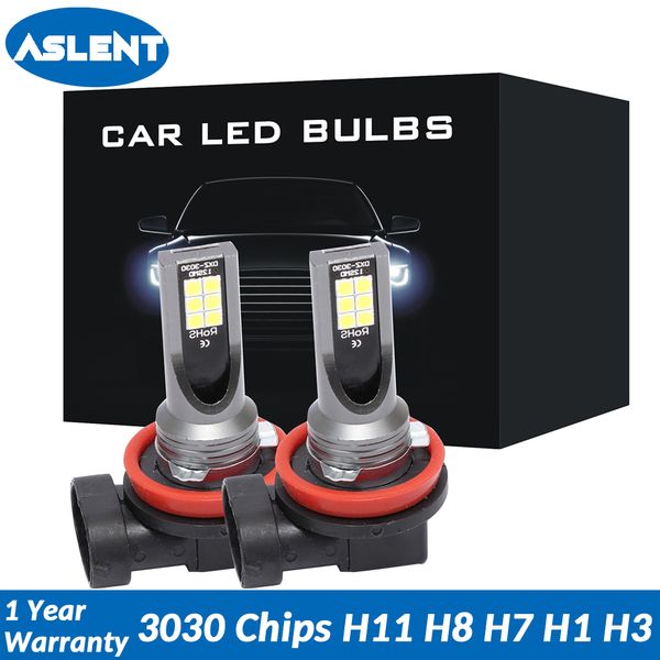 aslent 2pcs fog light h11 h8 h1 h3 led bulbs 3030 chips h7 h4 hb3 hb4 9005 9006 auto lights car driving drl lamp 6500k white 12v
aslent 2pcs fog light h11 h8 h1 h3 led bulbs 3030 chips h7 h4 hb3 hb4 9005 9006 auto lights car driving drl lamp 6500k white 12v