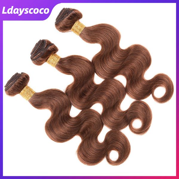 4# коричневые волосы утка переплетения волос пучки человеческих волос remy body wave бразильские девственные навалы с закрытиями 10-28 дюймо, Black
4# коричневые волосы утка переплетения волос пучки человеческих волос remy body wave бразильские девственные навалы с закрытиями 10-28 дюймо, Black