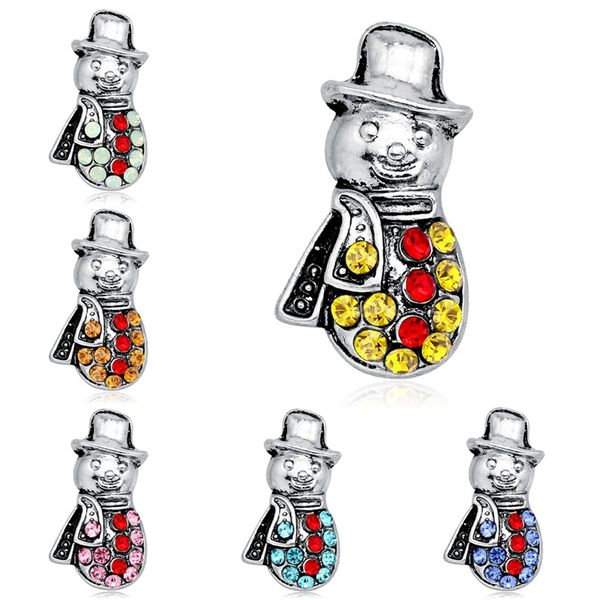 6pcs/set christmas 2020 new year snowman brooch corsage gifts banquet pins decorations badge inlaid color rhinestone brooches, Gray
6pcs/set christmas 2020 new year snowman brooch corsage gifts banquet pins decorations badge inlaid color rhinestone brooches, Gray